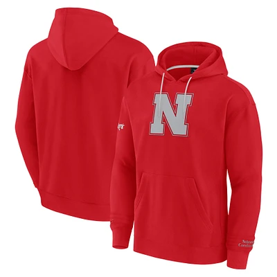 Sweat à capuche Fanatics Scarlet Nebraska Huskers Elements Pace pour homme