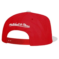 Men's Mitchell & Ness Scarlet/White Nebraska Huskers 2-Tone 2.0 Snapback Hat