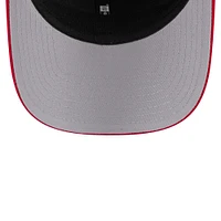 Men's New Era Scarlet Nebraska Huskers Patched 9SEVENTY Stretch-Snap Adjustable Hat