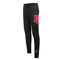 Men's Pro Standard Black Nebraska Huskers Classic DK Jogger Pants