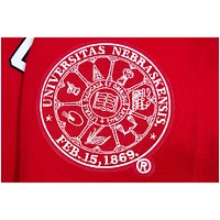 Men's Pro Standard Red Scarlet Classic Stacked Logo Pullover Hoodie