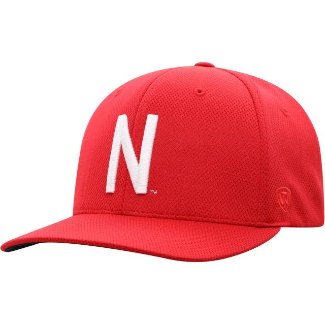 Top of the World Scarlet Nebraska Huskers Reflex Logo Flex pour homme
