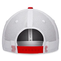 Men's Top of the World White/Scarlet Nebraska Huskers Retro Fade Snapback Hat
