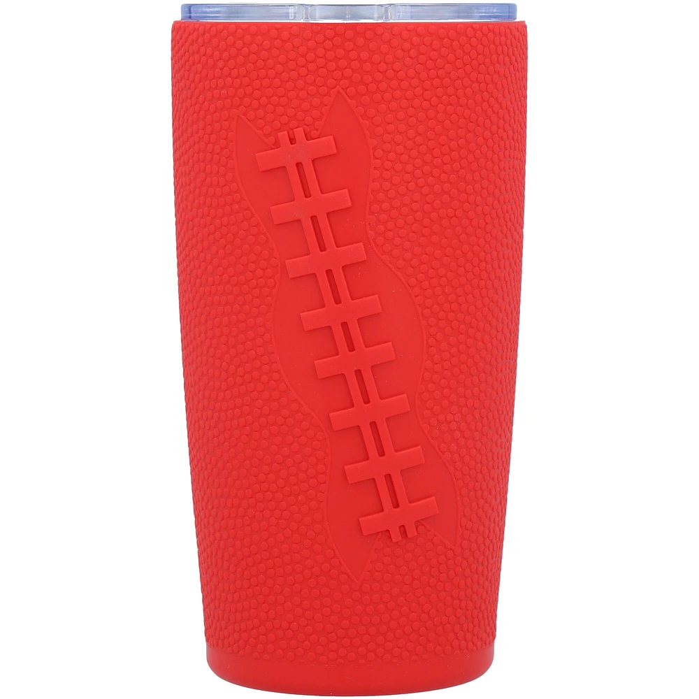 Nebraska Huskers 20oz. Stainless Steel with Silicone Wrap Tumbler