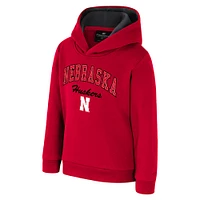 Toddler Colosseum Scarlet Nebraska Huskers Centauri Pullover Hoodie