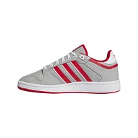 Unisex adidas Gray/Scarlet Nebraska Huskers Centennial 85 Low Basketball Shoes