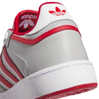 Unisex adidas Gray/Scarlet Nebraska Huskers Centennial 85 Low Basketball Shoes
