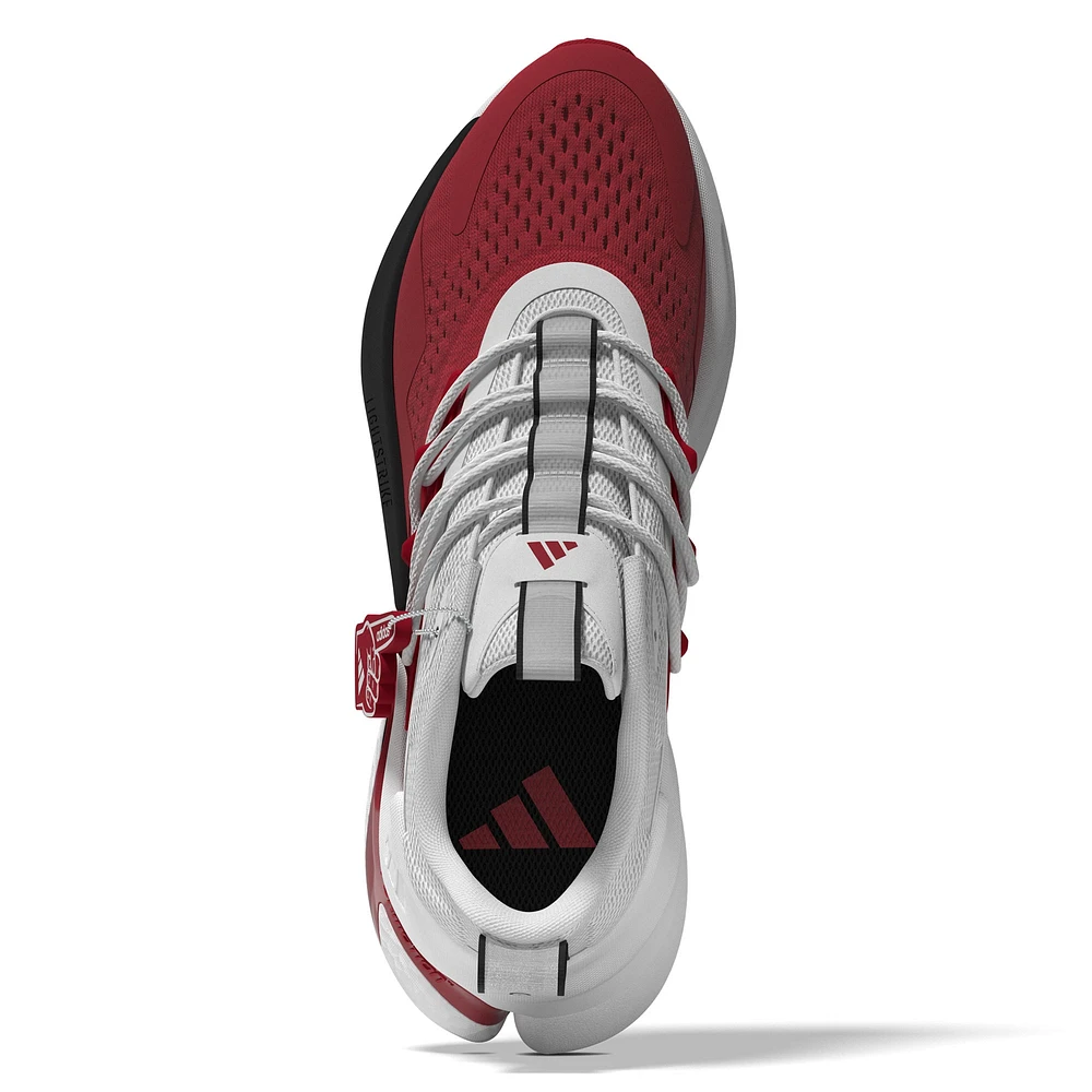 Unisex adidas Scarlet/White Nebraska Huskers AlphaBoost V2 Shoes