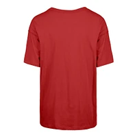 Women's '47  Scarlet Nebraska Huskers Muse Sadie T-Shirt