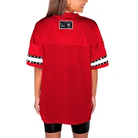 Women's Gameday Couture Red Nebraska Huskers Until Kickoff Rhinestone Fashion T-Shirt