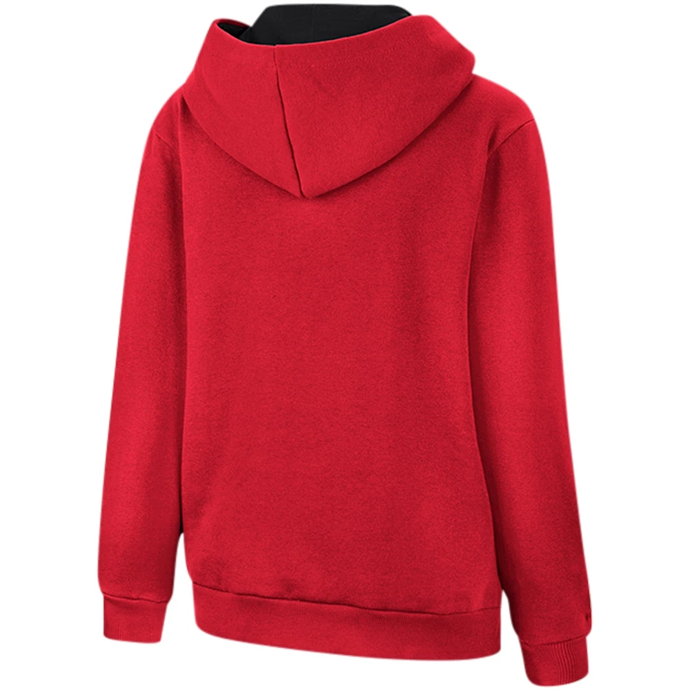 Youth Colosseum Scarlet Nebraska Huskers Lead Guitarists Pullover Hoodie