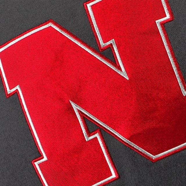Chandail à capuchon avec grand logo Huskers du Nebraska de stade athlétique pour jeunes