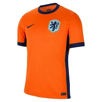 Men's Nike  Orange Netherlands National Team 2024 Home Replica Blank Jersey