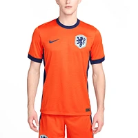 Men's Nike  Orange Netherlands National Team 2024 Home Replica Blank Jersey