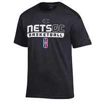 T-shirt unisexe Champion Black NetsGC On-Court 2K League Authentic Practice