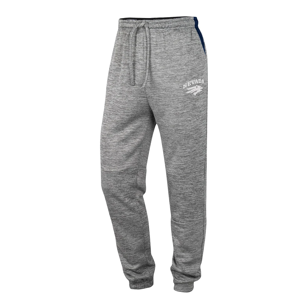 Men's Colosseum Gray Nevada Wolf Pack Worlds to Conquer Sweatpants