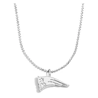 BaubleBar New England Patriots Logo Pendant Necklace