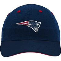 Casquette souple bleu marine New England Patriots Team pour bébé