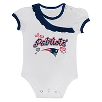 Infant  New England Patriots Love My Team Bodysuit & Skirt Set