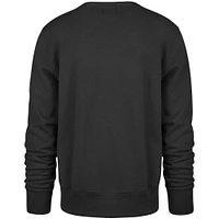 Men's '47 Charcoal New England Patriots Locked Headline Pullover Sweatshirt