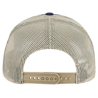 Men's '47 Navy/Natural New England Patriots Campscape Relaxed Trucker Adjustable Hat