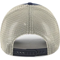 Men's '47 Navy/Natural New England Patriots Notch Trucker Clean Up Adjustable Hat