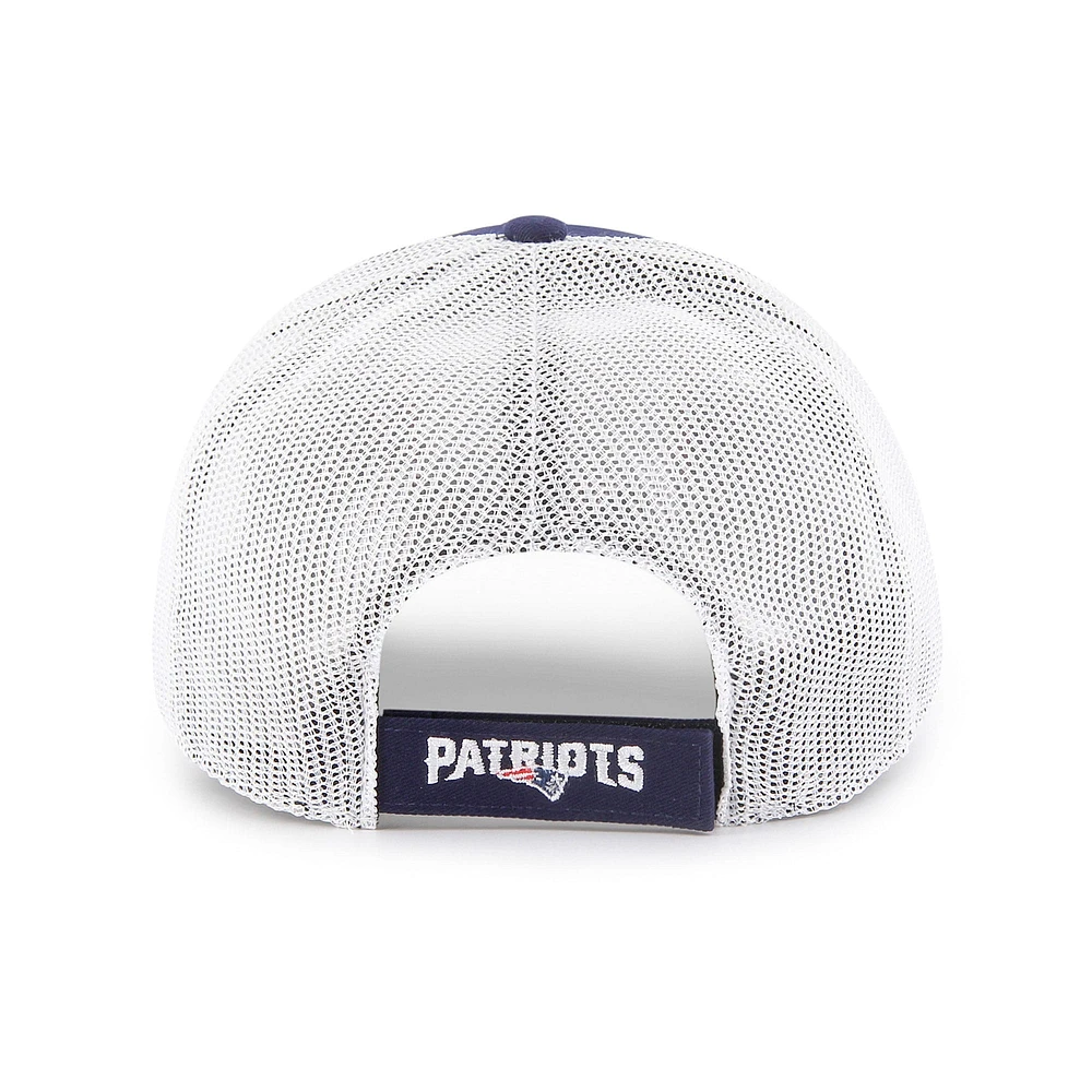Casquette de camionneur réglable '47 New England Patriots Drifter bleu marine/blanc pour homme