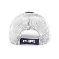 Casquette de camionneur réglable '47 New England Patriots Drifter bleu marine/blanc pour homme