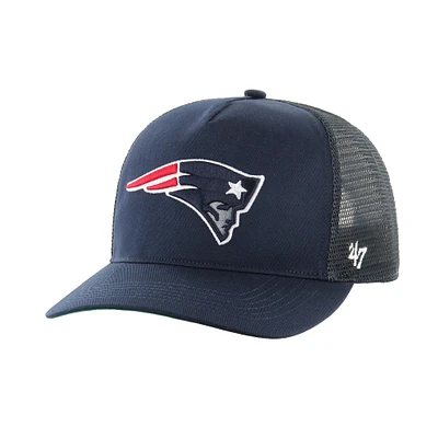 Casquette réglable '47 Navy New England Patriots Mesh Hitch Trucker pour hommes