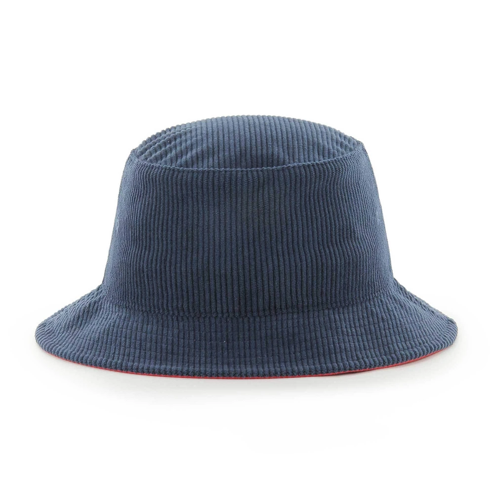 Men's '47 Navy New England Patriots Thick Cord Bucket Hat