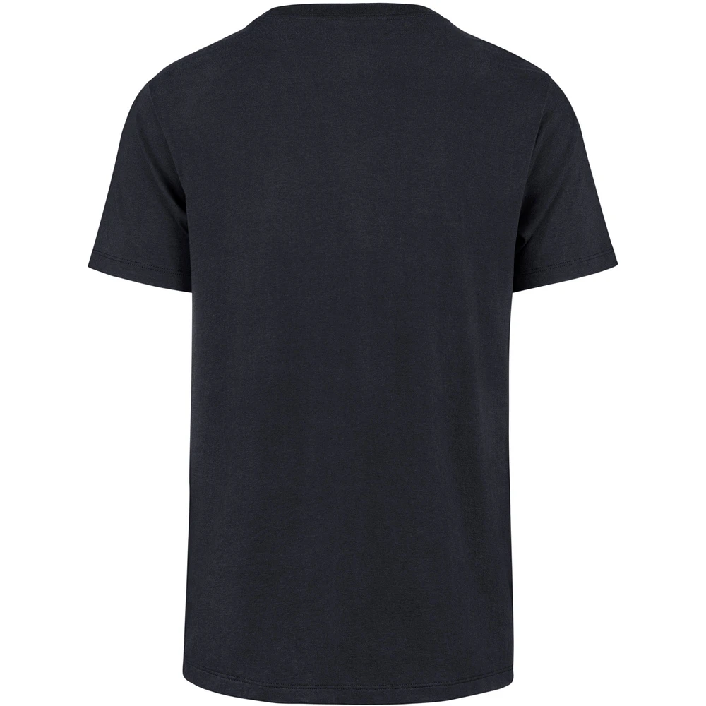 Men's '47 Navy New England Patriots Wordmark Rider Franklin T-Shirt