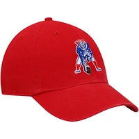 Men's '47 Red New England Patriots Clean Up Legacy Adjustable Hat