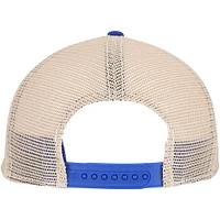 Men's '47 Royal/Natural New England Patriots Notch Trucker Clean Up Adjustable Hat