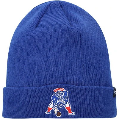 Bonnet en tricot à revers '47 Royal New England Patriots Legacy pour hommes