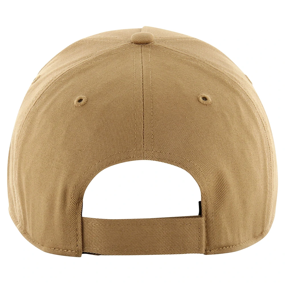 Men's '47 Tan New England Patriots Ballpark MVP Adjustable Hat
