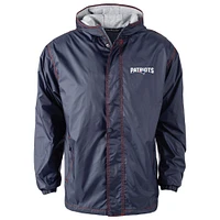 Men's Dunbrooke Navy New England Patriots Big & Tall Legacy Stadium Full-Zip Jacket