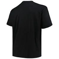 Men's Fanatics Black New England Patriots Big & Tall Pop T-Shirt