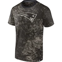 Men's Fanatics Black New England Patriots Shadow T-Shirt