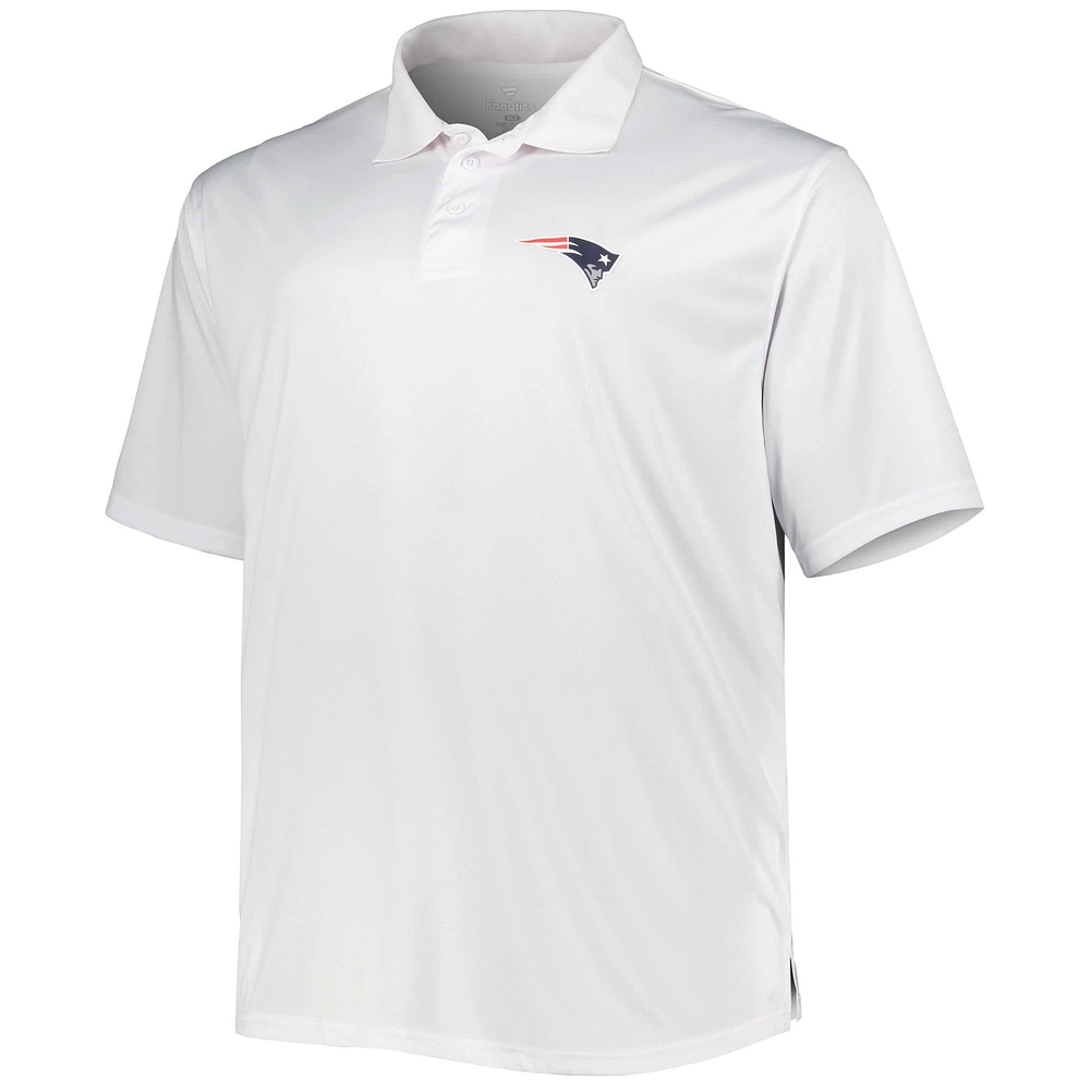 Men's Fanatics Navy/White New England Patriots Solid Two-Pack Polo Set