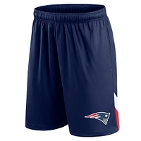 Men's Fanatics Navy New England Patriots Interlock Shorts