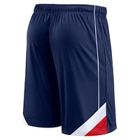 Men's Fanatics Navy New England Patriots Interlock Shorts