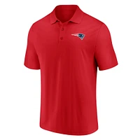 Men's Fanatics Red New England Patriots Component Polo