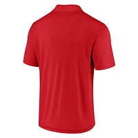 Men's Fanatics Red New England Patriots Component Polo