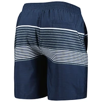 Men's G-III Sports by Carl Banks Navy New England Patriots Coastline Volley Swim Shorts