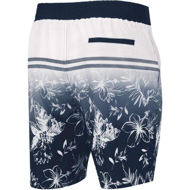 Maillot de bain G-III Sports by Carl Banks New England Patriots Swim Island Volley pour homme - Bleu marine Short