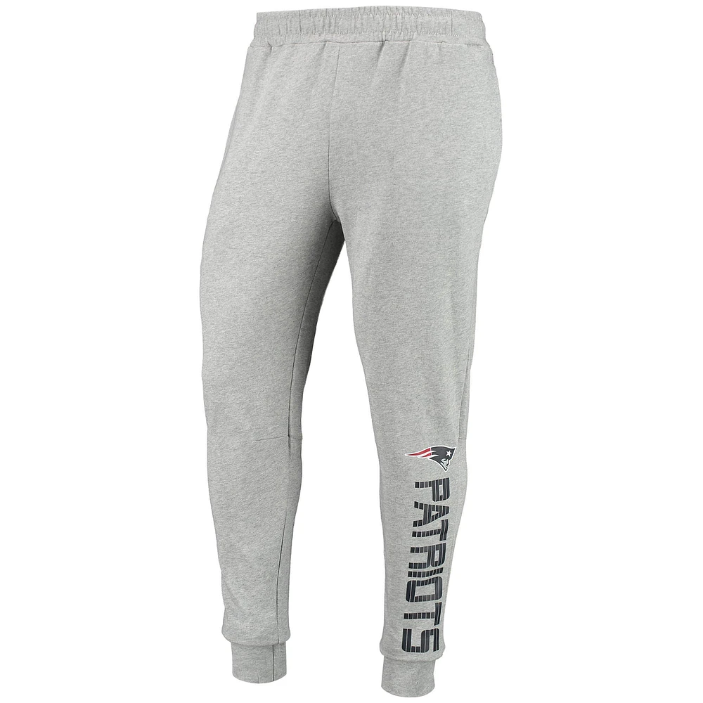 Men's MSX by Michael Strahan Heathered Gray New England Patriots Jogger Pants