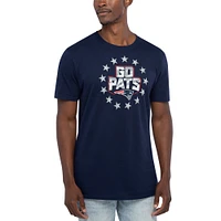 Men's Navy New England Patriots Hometown Go Pats T-Shirt