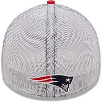Men's New Era Navy/Red England Patriots Team Banded 39THIRTY - Flex Hat