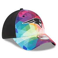 Men's New Era  Pink England Patriots 2023 NFL Crucial Catch 39THIRTY Flex Hat