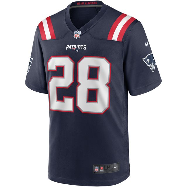 Maillot de joueur retraité Nike Curtis Martin pour hommes, bleu marine, New England Patriots Game